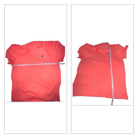 Bundle Of 2 Express Jersey Men's V Neck T-shirt Cotton Size XL Orange Blue Y2K - Picture 6 of 8